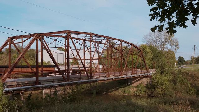 Original Route 66 Bridge from 1921 in Oklahoma