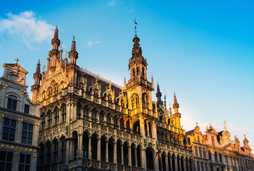 Fototapeta na wymiar Grand Place at Brussels, Belgium