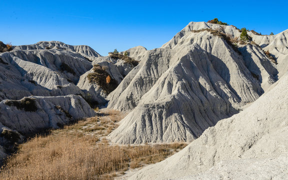 Gresos y Lutites, Rocas detr&iacute;ticas sedimentarias en las Costes Males ,comarca de Osona, Catalu&ntilde;a, Espa&ntilde;a