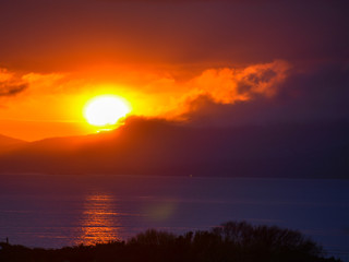 Sunset over Bantry bay, Wild Atlantic Way , Ireland