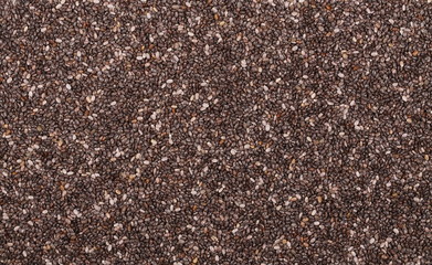 chia seeds background and texture
