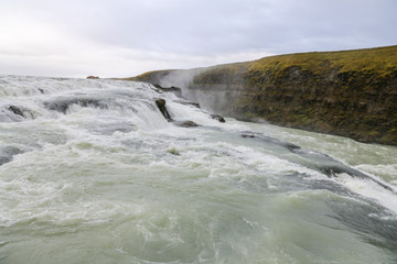 Gullfoss Waterfall in Iceland