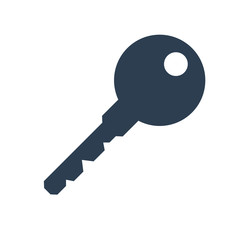 Key icon on white background.