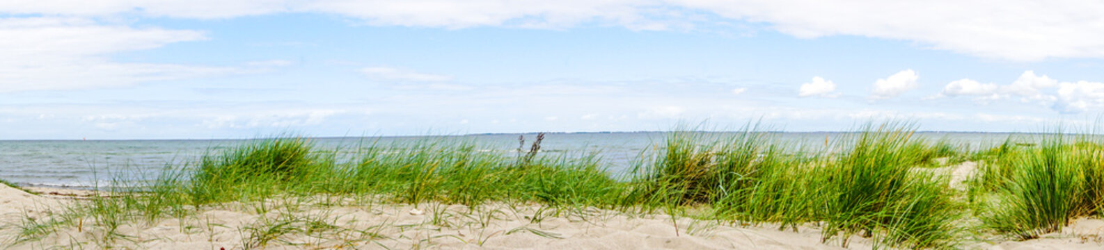 D&uuml;nen Ostsee Panorama