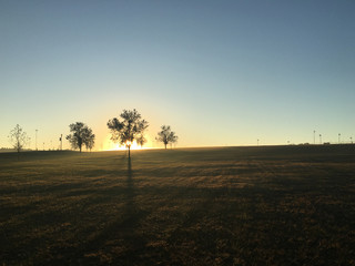 Fototapeta premium Sunrise landscape