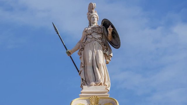 Statue of Athena Hyperlapse