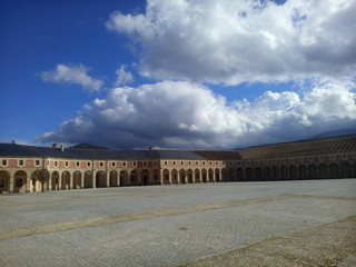 Palacio real de Riofrio. Provincia de Segovia. España.