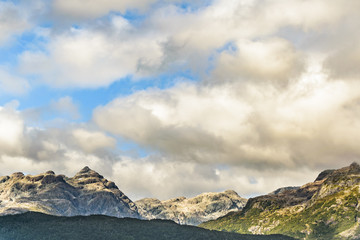 Fototapeta premium Andes Mountain Landscape, Aysen, Chile
