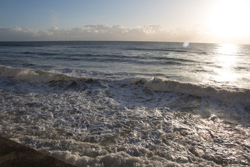 Fototapeta na wymiar sea waves