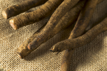 Raw Brown Organic Burdock Root