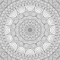 Adult colouring book page 