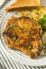 Homemade Fried Breakfast Pork Chops