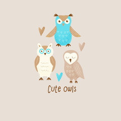 Cute owl