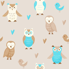 Cute owl - 183020373
