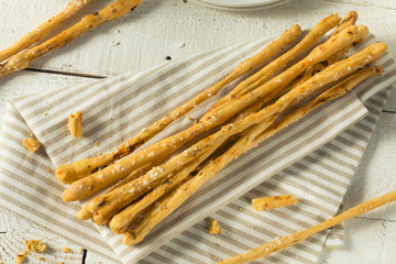 Homemade Italian Grassini Bread Sticks