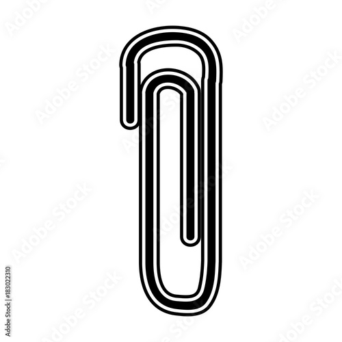 "Isolated paper clip design" Stock image and royaltyfree vector files