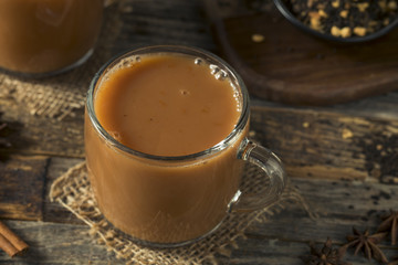 Organic Hot Chai Tea Drink