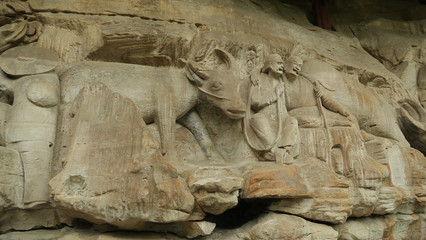 Esculturas Rupestres de Dazu, Monte Baoding, China