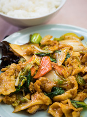 豚肉の野菜炒め