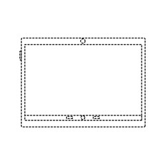 device technology tablet computer gadget vector illustration