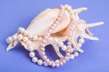 Delightful pearl necklace