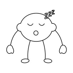 kawaii lemon citrus fruit cartoon face vector illustration