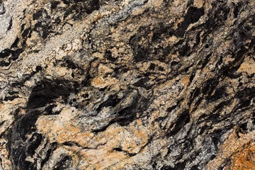 Fotobehang Dark granite texture. © Dmytro Synelnychenko