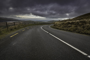 Road in Dingle Ireland 