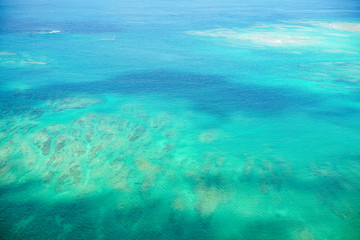サンゴ礁・空撮