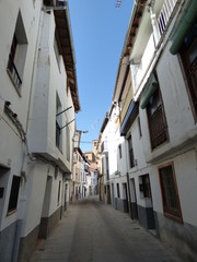Fototapeta na wymiar Hervas. Pueblo de Caceres en Extremadura, (España)