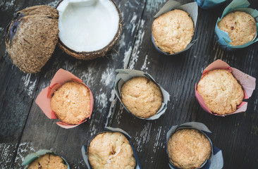 Gourmet Coconut Cupcakes