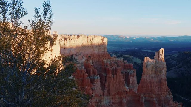 Most beautiful landmark in Utah - the famous Bryce Canyon National park