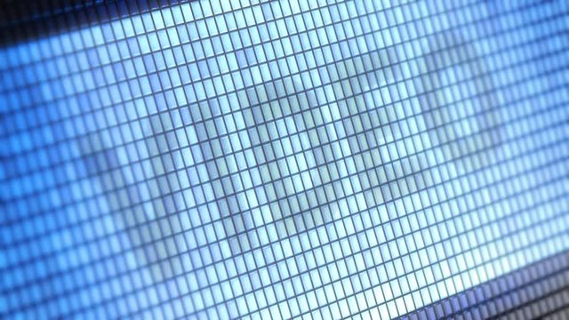 "VIDEO" on the Screen. 4K Resolution. Encoder Prores 4444. Great Quality. Looping.