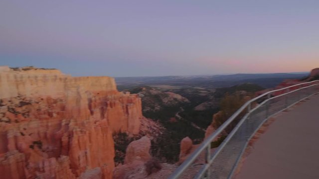 Observation platform at Bryce Canyon National Park in Utah