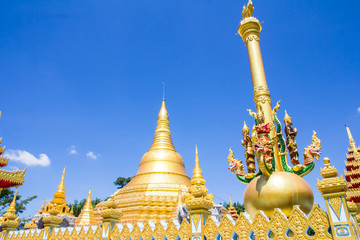 Fototapeta premium beautiful pagoda in temple