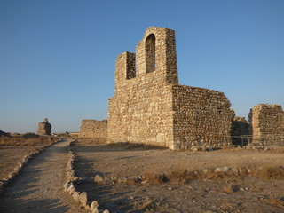 Ruinas de la ciudad romana de Valeria en Cuenca.Yacimiento romano en la Hoz del río Gritos en la...