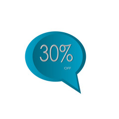 off label banner bubble speech quote box with 3d bubble speech style