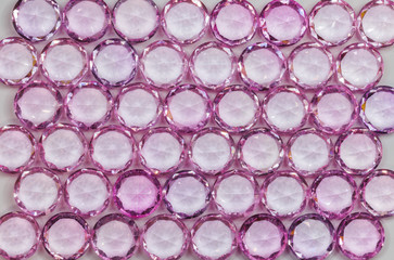 
top view of amethyst diamonds
amethyst  diamonds on the white background