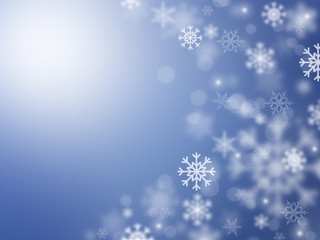 Blue Christmas background