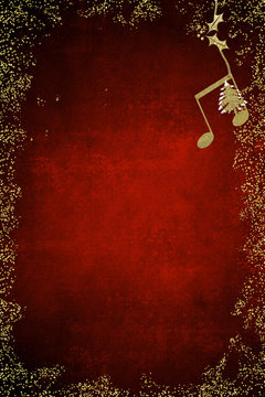 Christmas festival musical background.