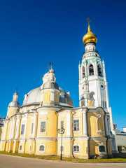 Old Historical Orthodox Cathedral In Vologda, Russia