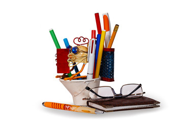 pencils in the pencil box