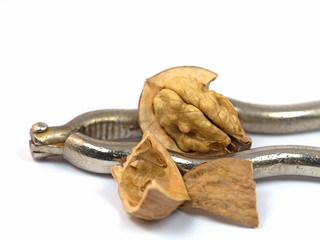 Walnuss und Nussknacker