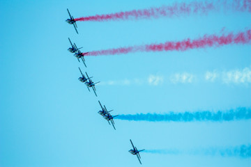 Patrouille de France en démonstration