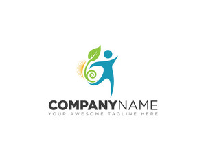 Fototapeta premium Healty people logo