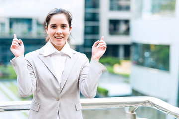 Portrait of confident business woman.