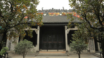Templo ancestral de la familia Chen , Guangzhou, China