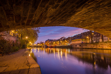 Fototapeta premium View of Strasbourg France the river