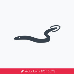 Eel Icon / Vector