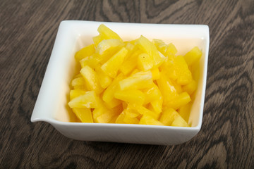 Canned pineapple